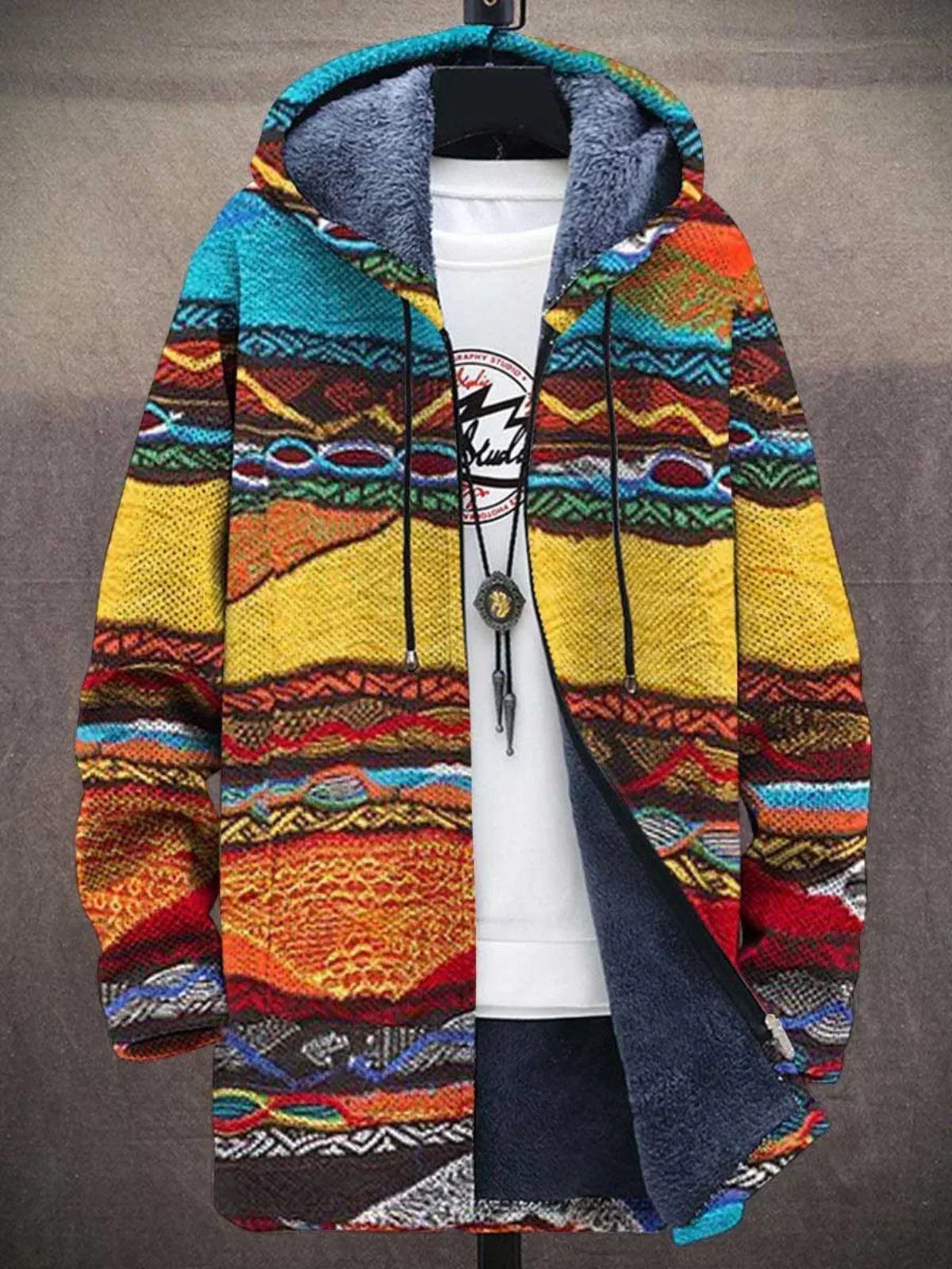 Delia | Cárdigan de lujo con inspiración artística