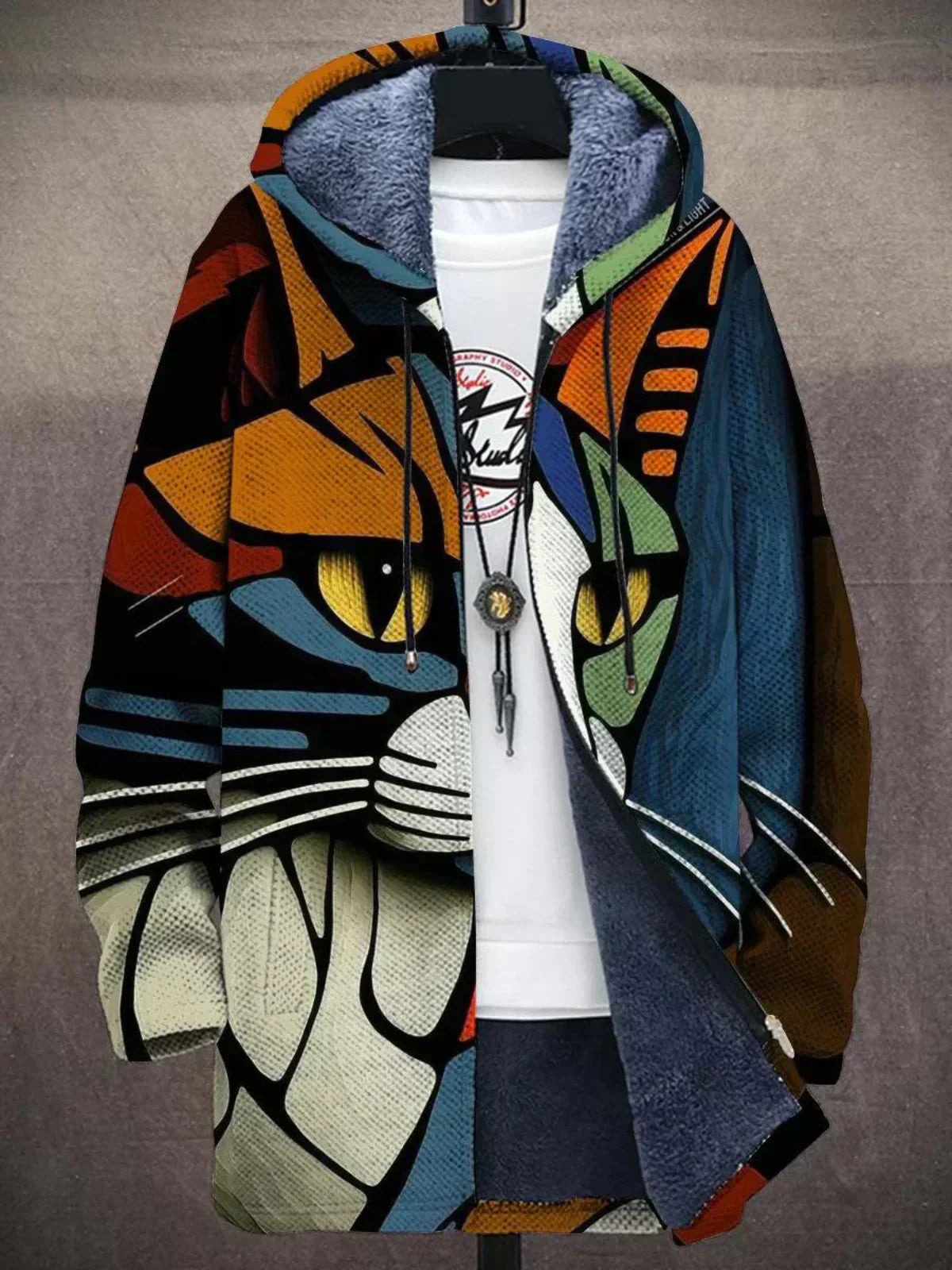 Delia | Cárdigan de lujo con inspiración artística